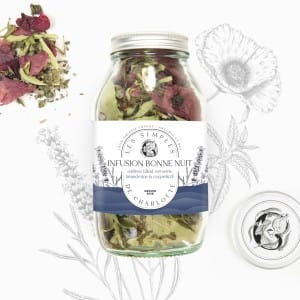 Infusion bonne nuit des Simples de Charlotte