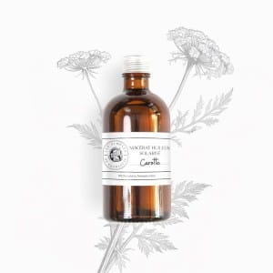 Macérât huileux solarisé de carotte en 100ml des Simples de Charlotte
