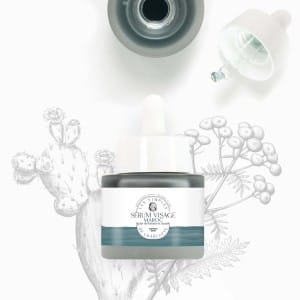 Sérum visage du Maroc au figuier de Barbarie et à la tanaisie annuelle des Simples de Charlotte