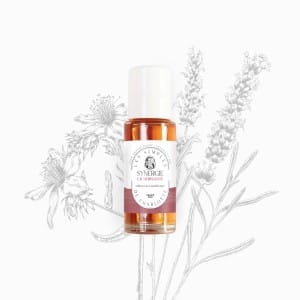 synergie de massage cicatrisante au millepertuis et au calendula des Simples de Charlotte